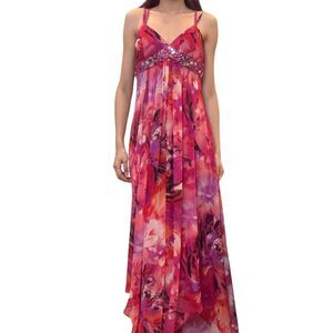 alex and eve maxi dress with beads